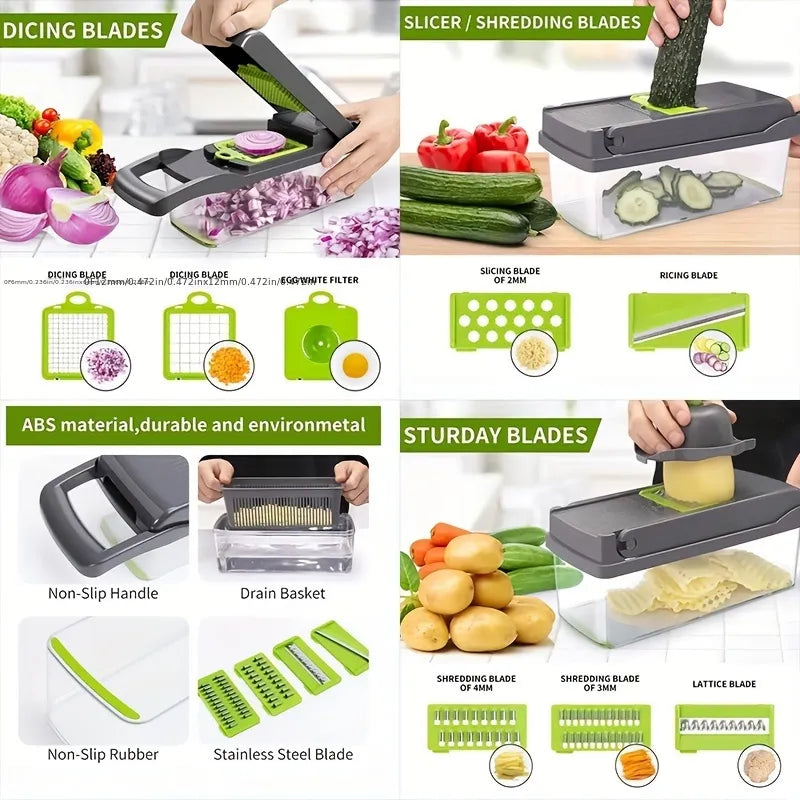 14 In 1 Vegetable Chopper and cutter